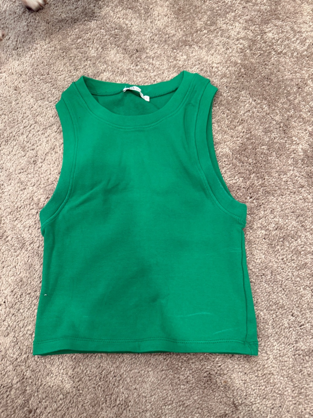 Zara Bright Green Tank Top
